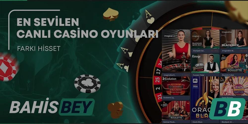 Bahisbey Canlı Casino Bonusları Nasıl Alınır