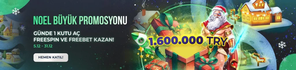 NOEL BÜYÜK PROMOSYONU